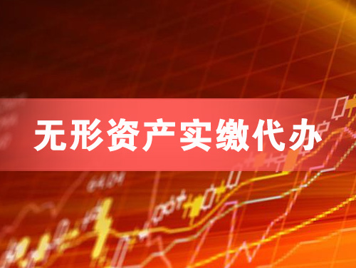 醴陵无形资产实缴资本代办